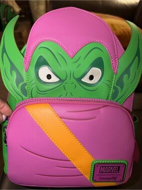 Brand NWT Marvel Green Goblin Loungefly backpack